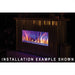 Renaissance Cooking Systems 72" Cedar Creek Outdoor Gas Fireplace RFP72LECONLED Outdoor Fireplaces Topture