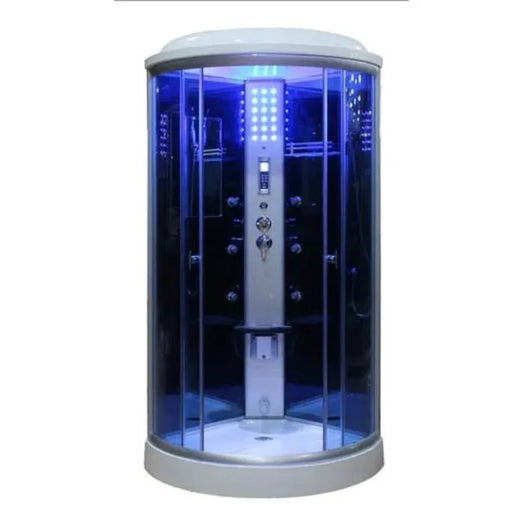 Mesa 9090K Steam Shower Blue or Clear Glass - Mesa WS-9090K-Blue Steam Shower Topture