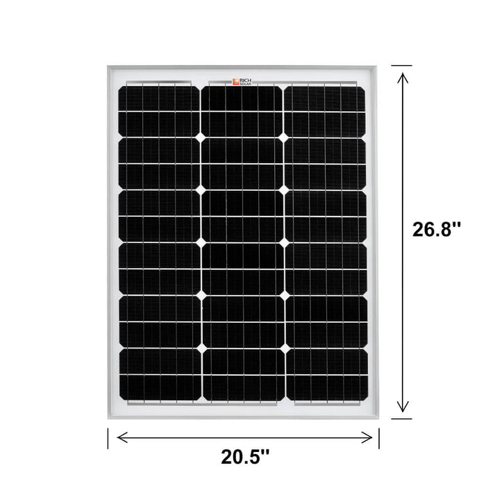 RICH SOLAR MEGA 50 Watt Solar Panel