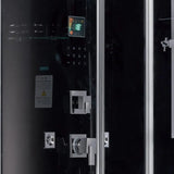 Ariel Platinum Ariel Platinum DZ959F8 Steam Shower | Black or White DZ 959 Left White Steam Shower Topture