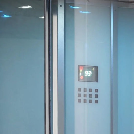 Ariel Platinum Ariel Platinum DZ962F8 Steam Shower | White or Black DZ 962 White Steam Shower Topture