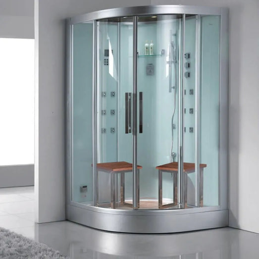 Ariel Platinum Ariel Platinum DZ962F8 Steam Shower | White or Black DZ 962 White Steam Shower Topture