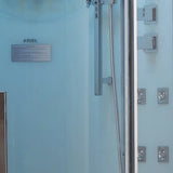 Ariel Platinum Ariel Platinum DZ962F8 Steam Shower | White or Black DZ 962 White Steam Shower Topture