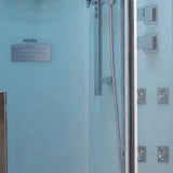 Ariel Platinum Ariel Platinum DZ963F8 Steam Shower | White or Black DZ963-White Steam Shower Topture