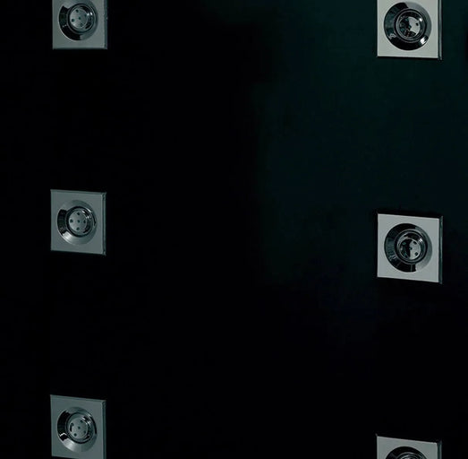 Ariel Platinum Ariel Platinum DZ972 Steam Shower in White/Black DZ972-Black Steam Shower Topture