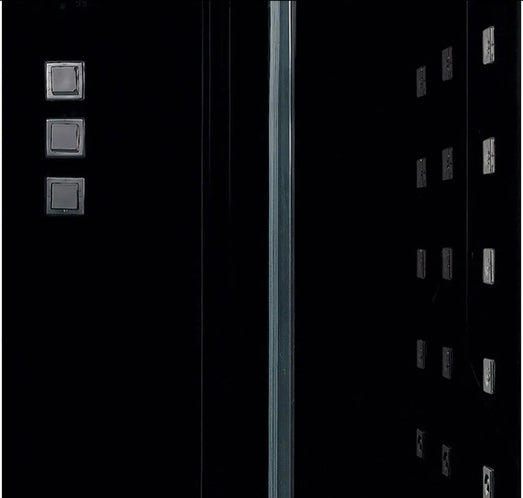 Ariel Platinum Ariel Platinum DZ972 Steam Shower in White/Black DZ972-Black Steam Shower Topture