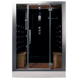 Ariel Platinum Ariel Platinum DZ972 Steam Shower in White/Black DZ972-Black Steam Shower Topture