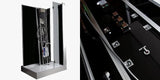 Ariel Platinum Ariel Platinum DZ972F8 Steam Shower | White or Black DZ972-White Steam Shower Topture