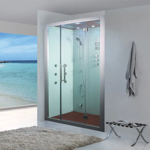 Ariel Platinum Ariel Platinum DZ972F8 Steam Shower | White or Black DZ972-White Steam Shower Topture