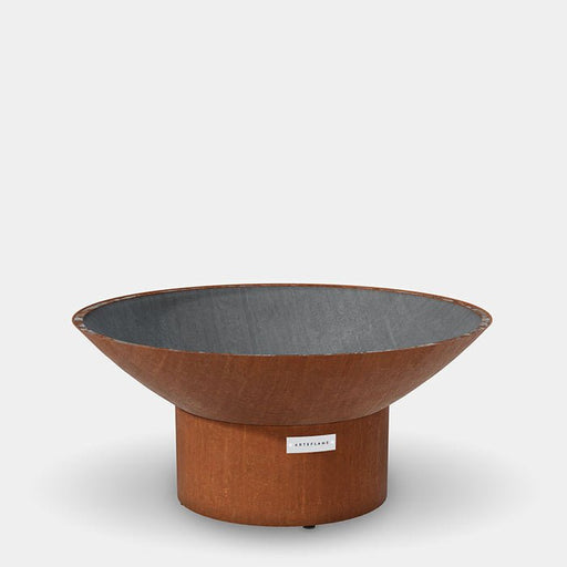 Arteflame Arteflame Classic 40" Black Label Fire Pit | Low Round Base AFCL40LRBBLKFP Outdoor Grills Topture