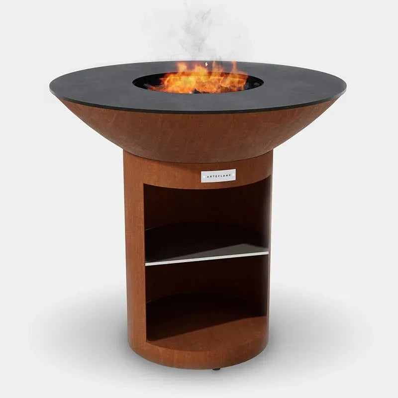 Arteflame Arteflame Classic 40" Grill | Tall Round Base with Storage AFCLHRBST Outdoor Grills Topture
