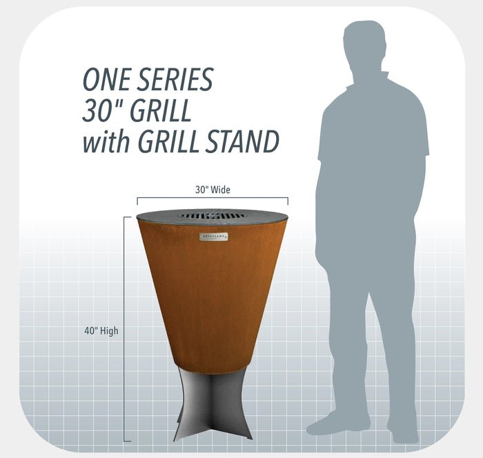Arteflame Arteflame One Series Grill Stand GRSTAND30 Outdoor Grill Accessories Topture
