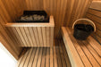 Auroom Saunas Auroom Familia 5-6 Person Indoor Traditional Sauna FAM-ASP-79X79-L Traditional Sauna Topture