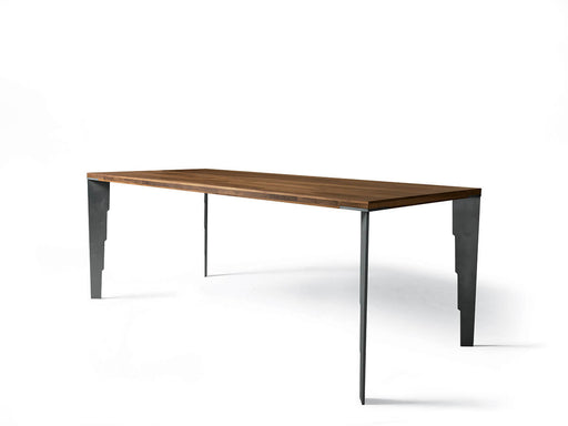 YumanMod Baltimore Dining Table 36 x 79 with Metal Legs CN-B-190 Dining Tables Topture