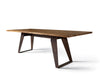 YumanMod Benjamin Dining Table - Solid Antique Oak CN-B-186-200 Dining Tables Topture