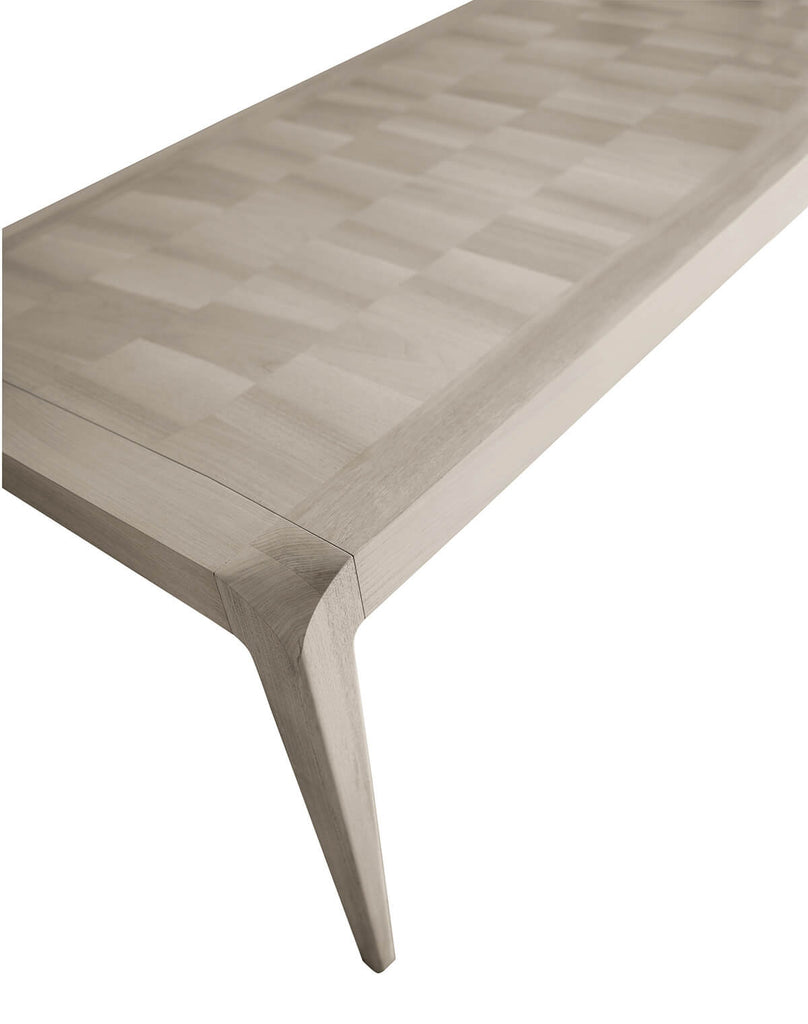 YumanMod Bernie Rectangular Dining Table Extendable - Gray Walnut CN-B-652 Dining Tables Topture