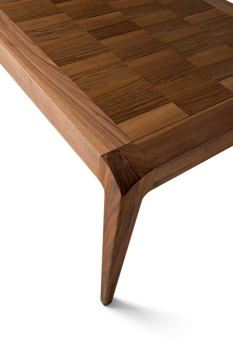 YumanMod Bernie Square Dining Table Extendable - Walnut CN-B-151 Dining Tables Topture