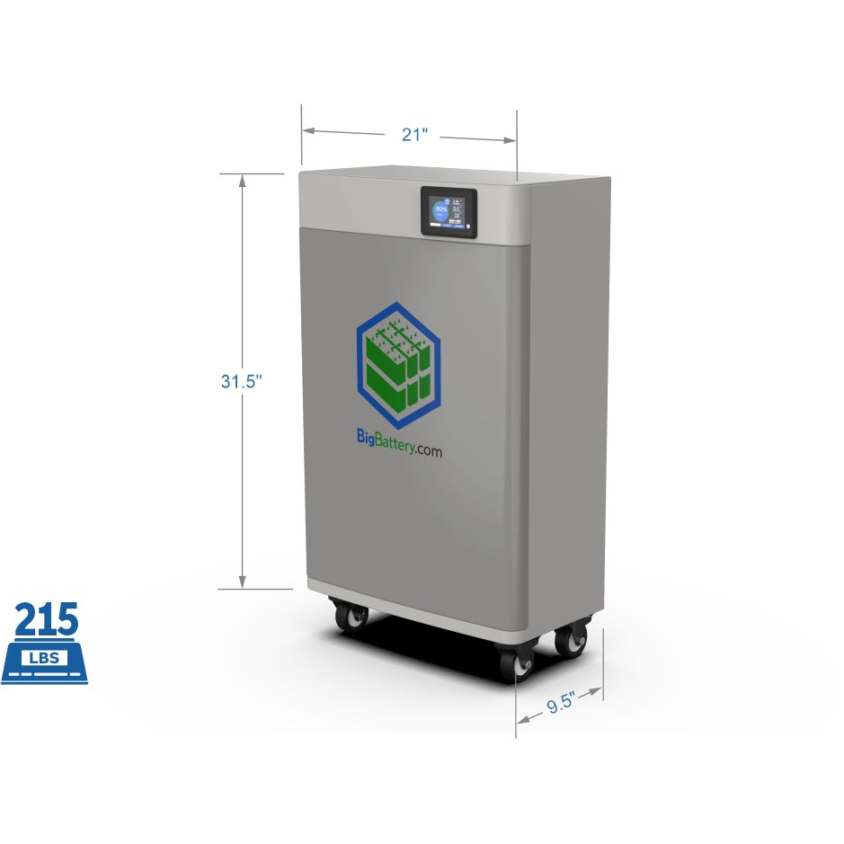 Big Battery 48V CONDOR ELITE 3 - LiFePO4 - 231Ah - 11.8kWh - Topture