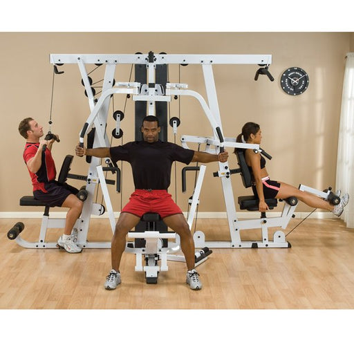 Body-Solid Body-Solid EXM4000S Multi Station Home Gym EXM4000S-ATT Multi Station Topture