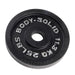 Body-Solid Tools Body-Solid OPB Individual Black Cast Iron Grip Olympic Weight Plates OPB25-2 Individual Weight Plates Topture