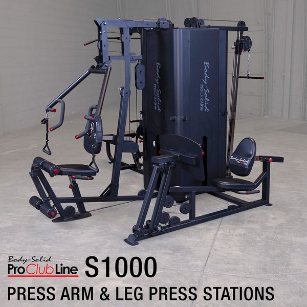 Pro Clubline by Body-Solid Body-Solid Pro Clubline S1000 Multi Station Home Gym S1000 Multi Station Topture