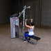 Pro Clubline by Body-Solid Body-Solid Pro Clubline S2LAT Series II Lat Pull Down & Seated Row S2LAT/1 Lat Pull & Mid Row Topture