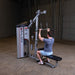 Pro Clubline by Body-Solid Body-Solid Pro Clubline S2LAT Series II Lat Pull Down & Seated Row S2LAT/1 Lat Pull & Mid Row Topture