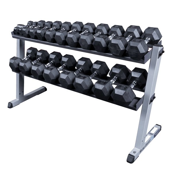 Body-Solid Tools Body-Solid Tools GDR60 Pro 2 Tier Dumbbell Rack GDR60 Dumbbell Rack Topture