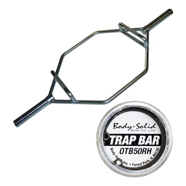 Body-Solid Tools Body-Solid Tools OTB50RH Olympic Hex Trap Bar with Raised Handles OTB50RH Olympic Trap Bar Topture