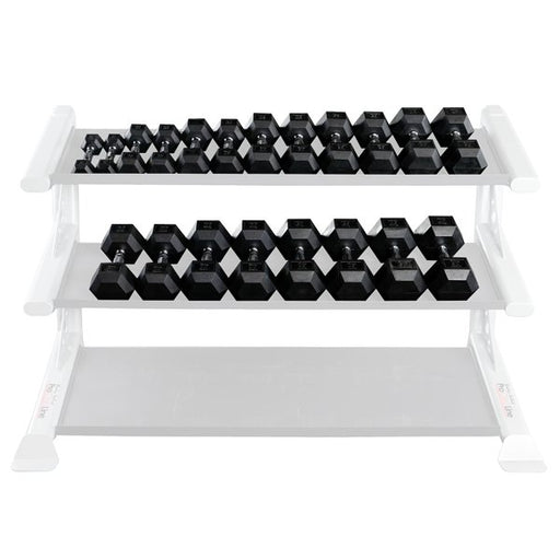 Body-Solid Tools Body-Solid Tools SDRS Series Rubber Hex Dumbbell Sets SDRS550 Dumbbell Set Topture
