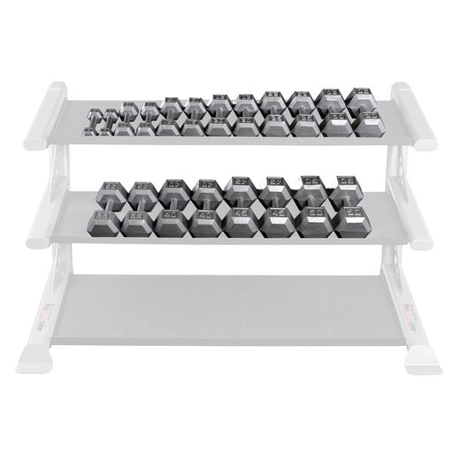 Body-Solid Tools Body-Solid Tools SDS Series Cast Iron Hex Dumbbell Sets SDS550 Dumbbell Set Topture