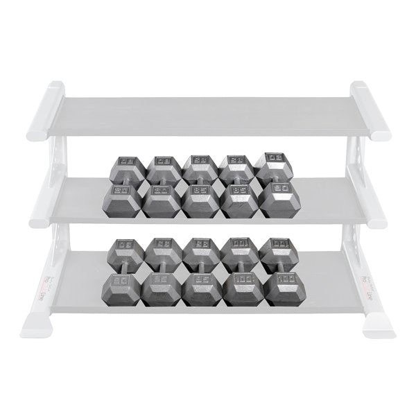 Body-Solid Tools Body-Solid Tools SDS Series Cast Iron Hex Dumbbell Sets SDS900 Dumbbell Set Topture