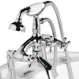 Mesa BT-062 Malibu Freestanding Whirlpool Clawfoot Tub - Mesa BT-062 Steam Shower Topture