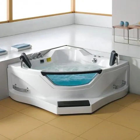 Mesa BT-084 Whirlpool Air Two Person Corner Tub - Mesa BT-084 Whirlpool Tub Topture