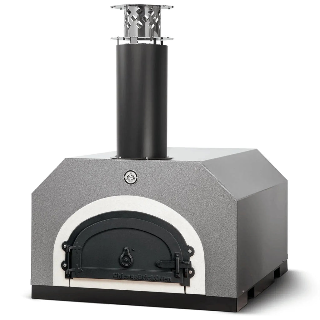 Chicago Brick Oven CBO 500 Countertop | Wood Fired Pizza Oven | 27" x 22" Cooking Surface CBO-O-CT-500-SV Pizza Ovens Topture