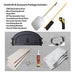 Chicago Brick Oven CBO 500 DIY Kit | Wood Fired Pizza Oven | 27" x 22" Cooking Surface CBO-O-KIT-500 Pizza Ovens Topture