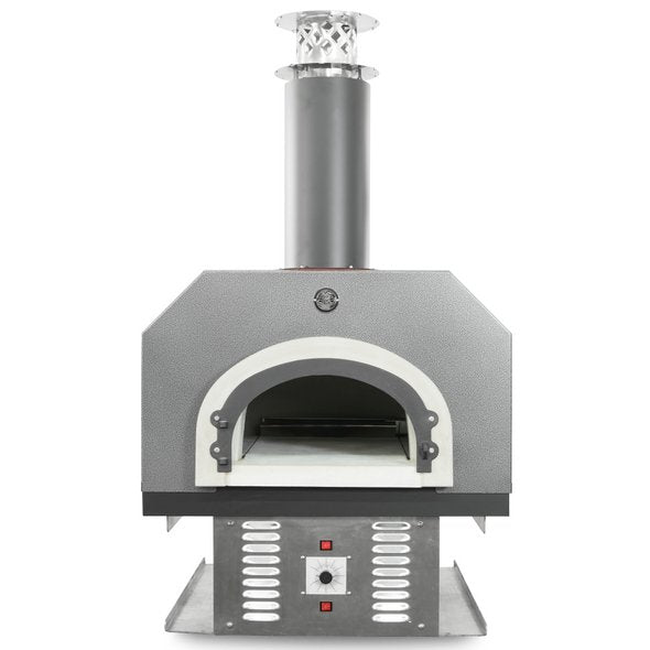 Chicago Brick Oven CBO 750 Hybrid Countertop (Residential) NO Skirt | Dual Fuel (Gas and Wood) | Propane Gas CBO-O-CT-750-HYB-LP-SV-R-3K Pizza Ovens Topture
