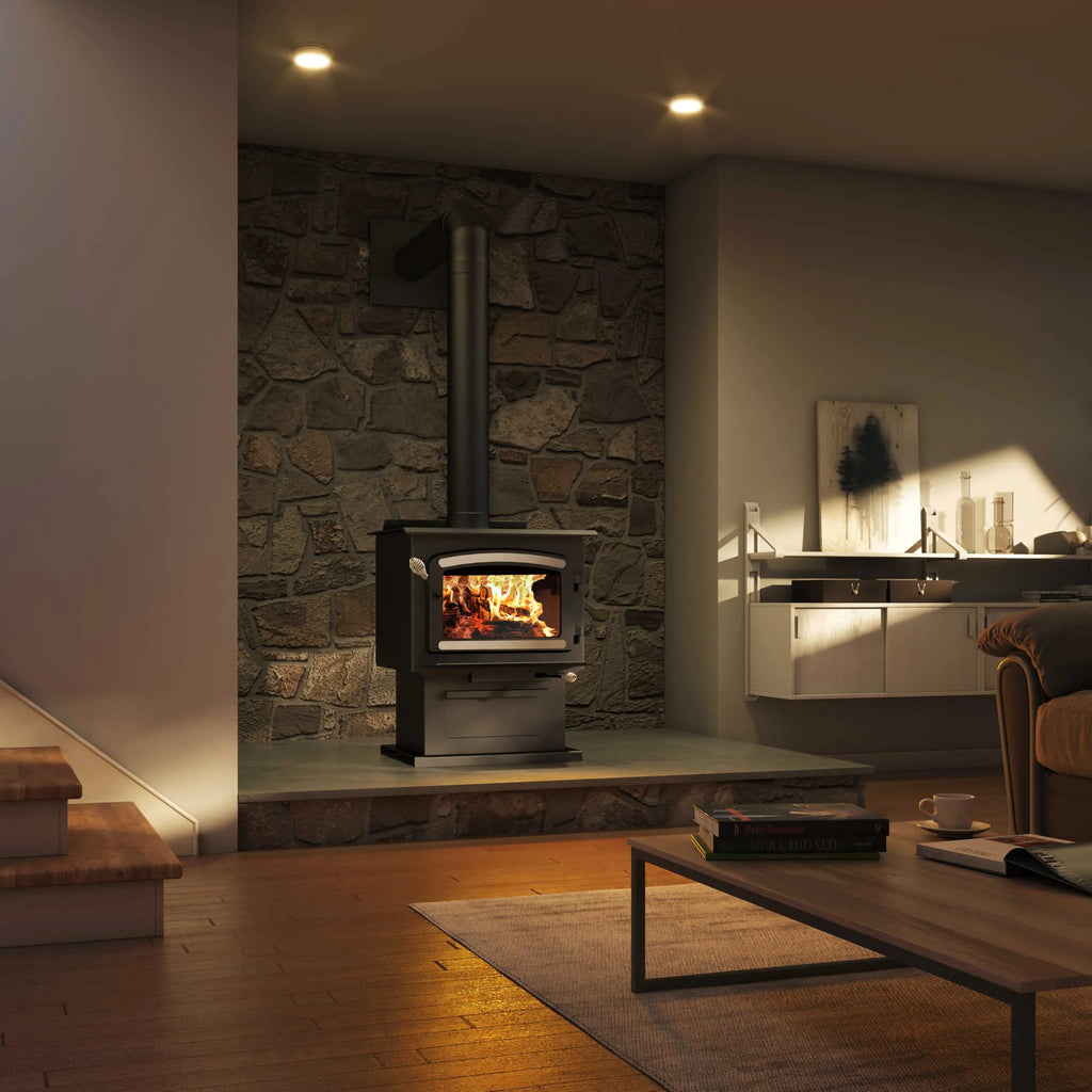 Drolet Drolet Heritage Wood Stove | with Blower | DB03190 DB03190 Wood Stoves Topture