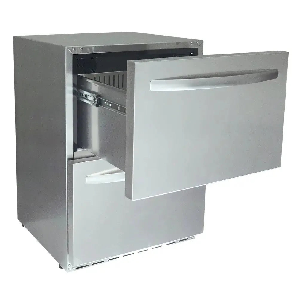 Renaissance Cooking Systems Dual Drawer Refrigerator - REFR4 REFR4 Outdoor Refrigerators Topture