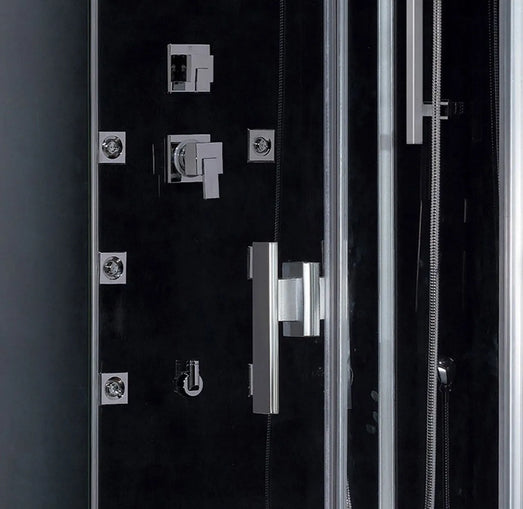 Ariel Platinum Ariel Platinum DZ961 Steam Shower in White/Black DZ961R-Black Steam Shower Topture