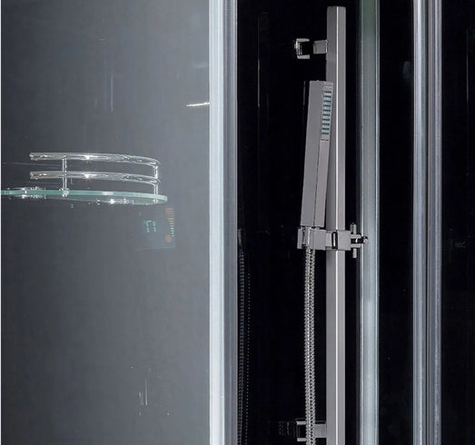 Ariel Platinum Ariel Platinum DZ961 Steam Shower in White/Black DZ961R-Black Steam Shower Topture