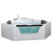 Ariel Platinum Eago Platinum AM-156JDTSZ Whirlpool Bathtub AM 156 Steam Shower Topture