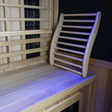 Finnmark Ergonomic Cedar Backrest - Canadian Red Cedar Ergonomic S-Shape Sauna Backrest - Topture