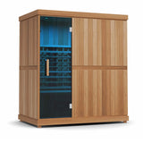 Finnmark FD-3 Full Spectrum Infrared Sauna - 4-Person Home Infrared Sauna - Topture