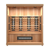 Finnmark FD-3 Full Spectrum Infrared Sauna - 4-Person Home Infrared Sauna - Topture