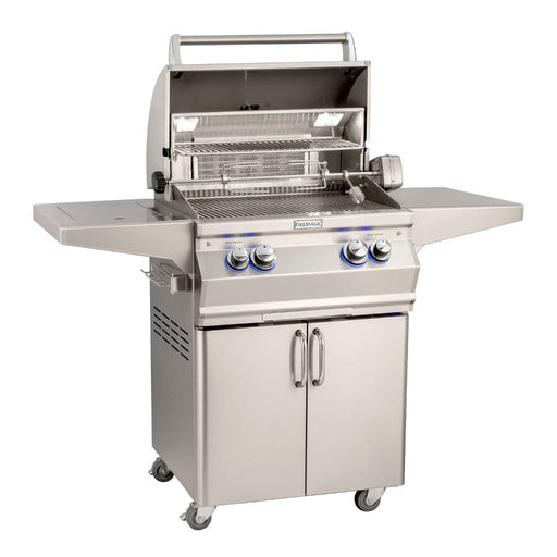 Fire Magic Grill Fire Magic Grill 24" 2-Burner Aurora A430s Gas Grill w/ Single Side Burner & Analog Thermometer A430S-7EAP-62 Gas Grills Topture
