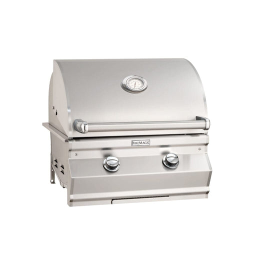 Fire Magic Grill Fire Magic Grill 24" 2-Burner Choice C430i Built-In Gas Grill w/ Analog Thermometer C430I-RT1N Gas Grills Topture