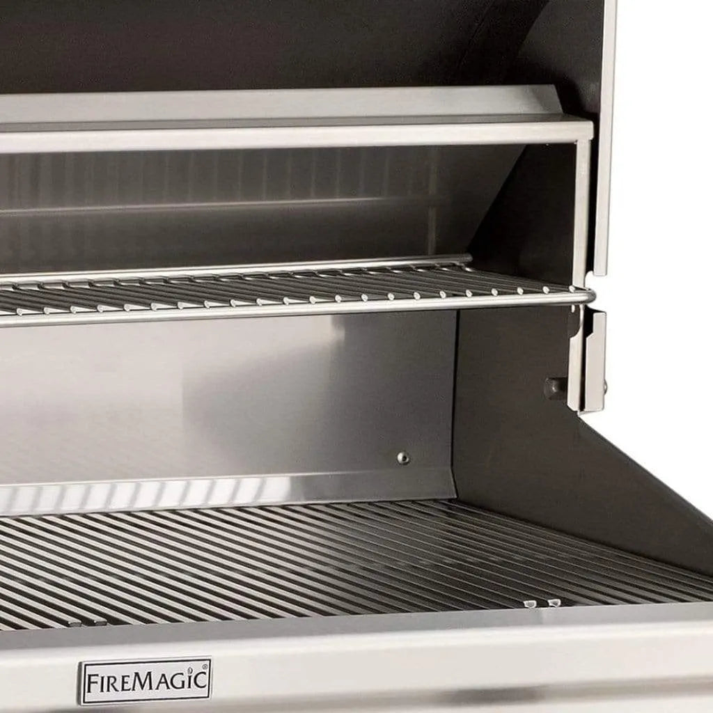 Fire Magic Grill Fire Magic Grill 24" 2-Burner Choice C430s In-Ground Post Mount Gas Grill w/ Analog Thermometer C430S-RT1P-G6 Gas Grills Topture