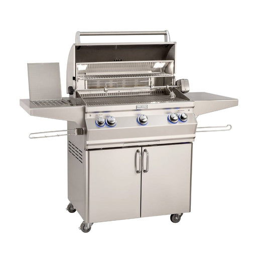Fire Magic Grill Fire Magic Grill 30" 3-Burner Aurora A540s Gas Grill w/ Single Side Burner & Analog Thermometer A540S-7EAP-62 Gas Grills Topture