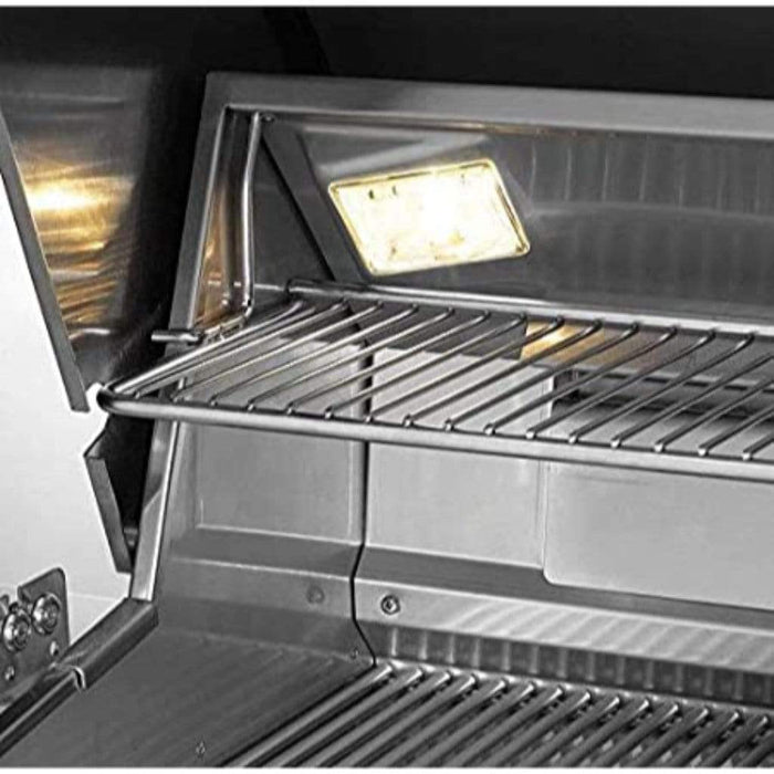 Fire Magic Grill Fire Magic Grill Aurora A830i Gas/Charcoal Combo Built-In Grill A830I-8EAN-CB-LP Gas Grills Topture